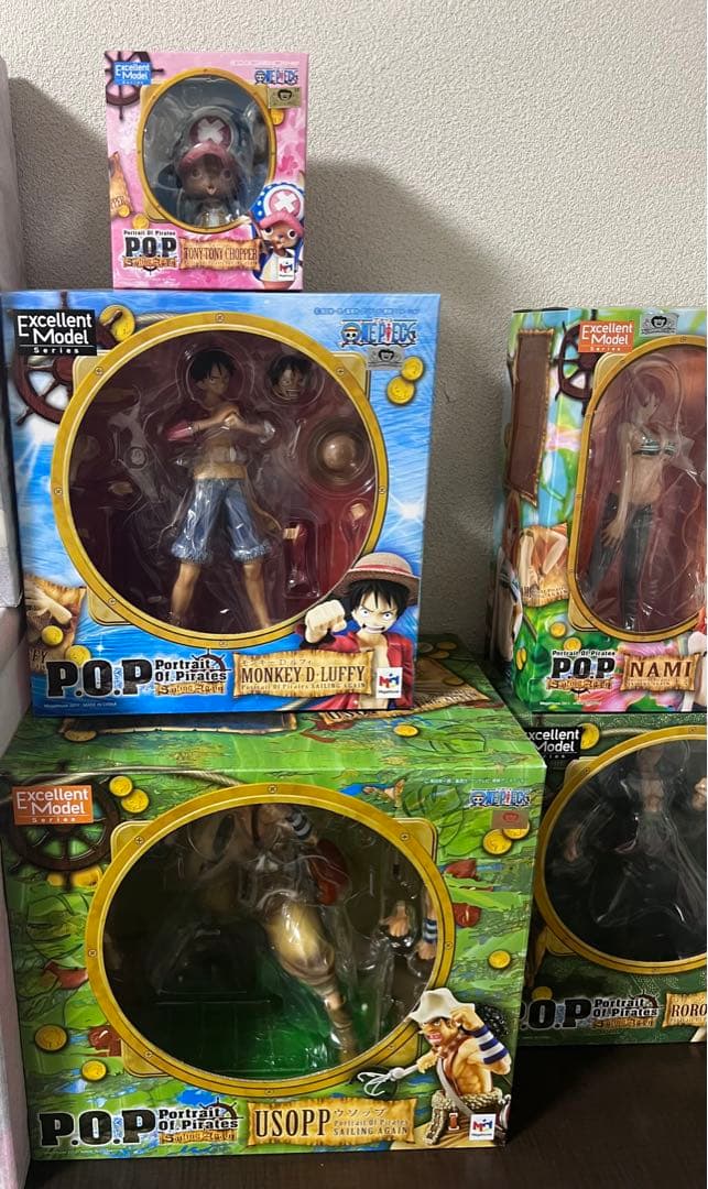 POP ワンピース ルフィ ゾロ ブルック ロビン ウソップ ナミ サンジ