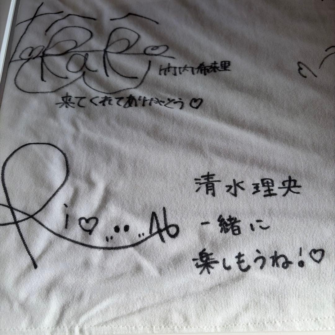 4回目のひな誕祭サイン入りTシャツ