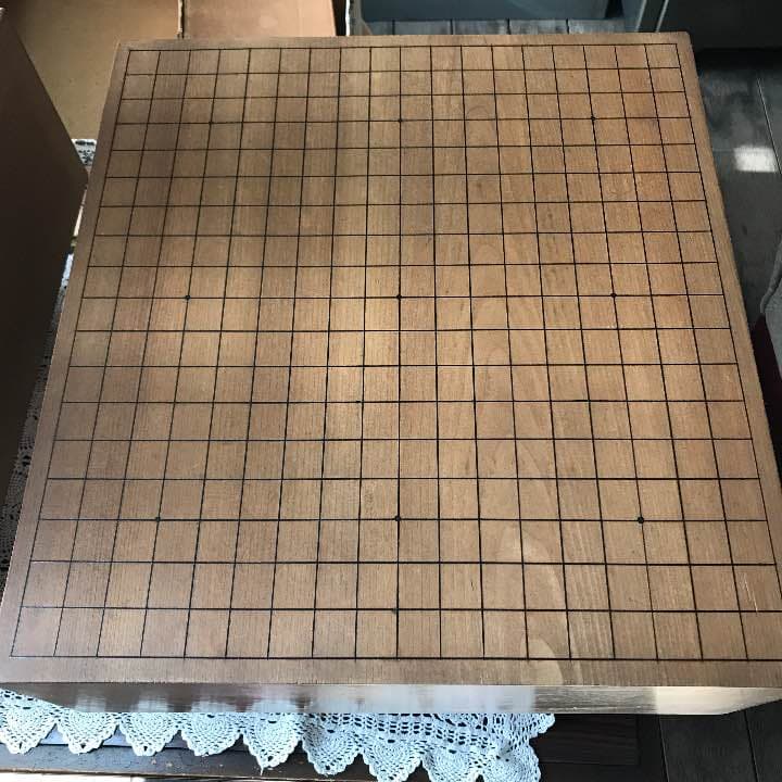上級 桂碁盤 碁石 碁笥 蓋 セット