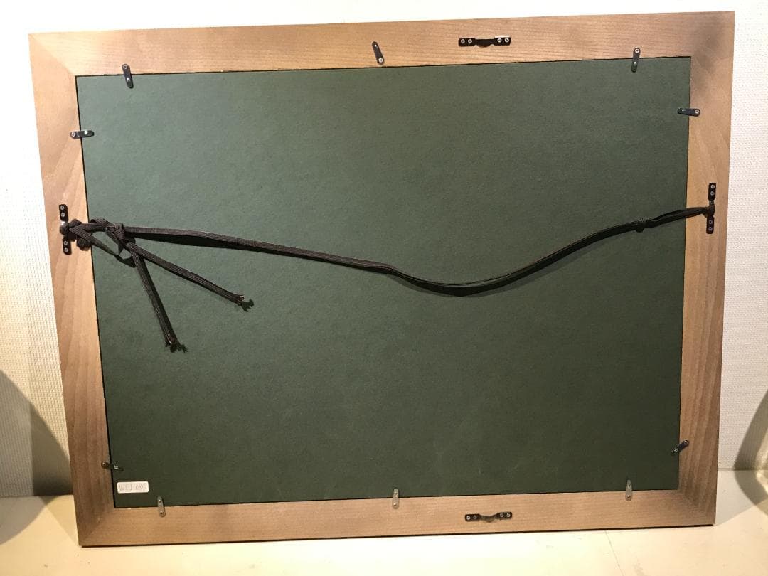 中国人水彩画家　陳芸　額装作品