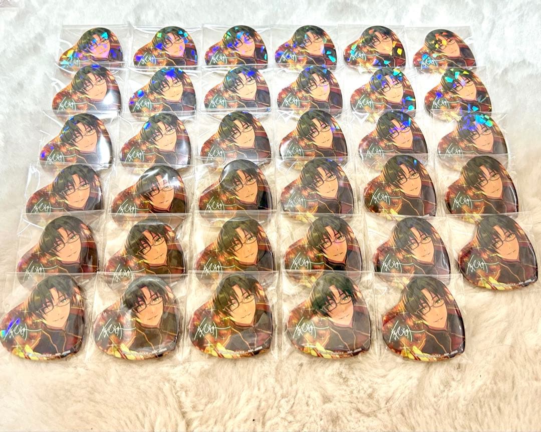 あんスタ 蓮巳敬人 ハート缶バッジ とるパカ 35個セット