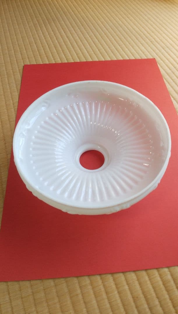 レトロ電笠 乳白色 昭和 大正 シェード　アンティーク骨董品　照明 特別価格