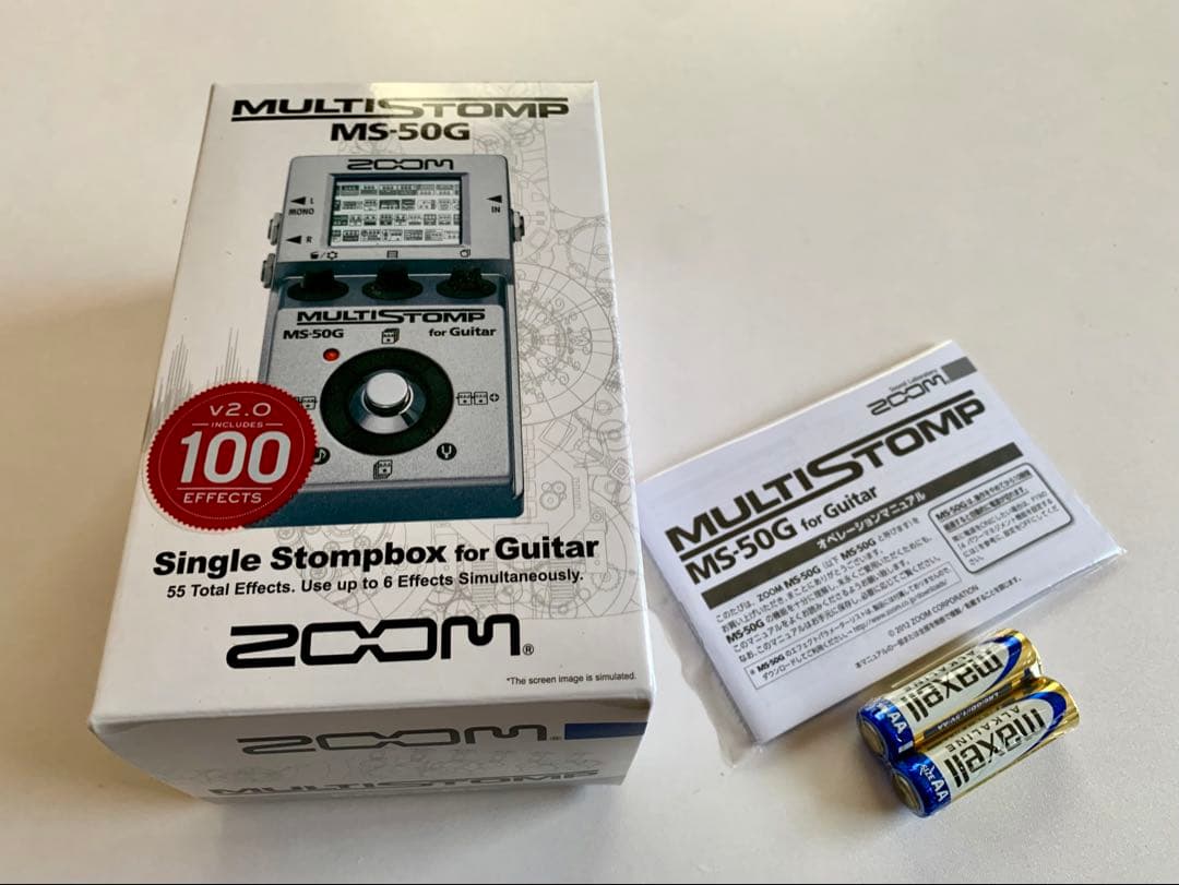ZOOM MULTISTOMP MS-50G ギター用マルチエフェクター