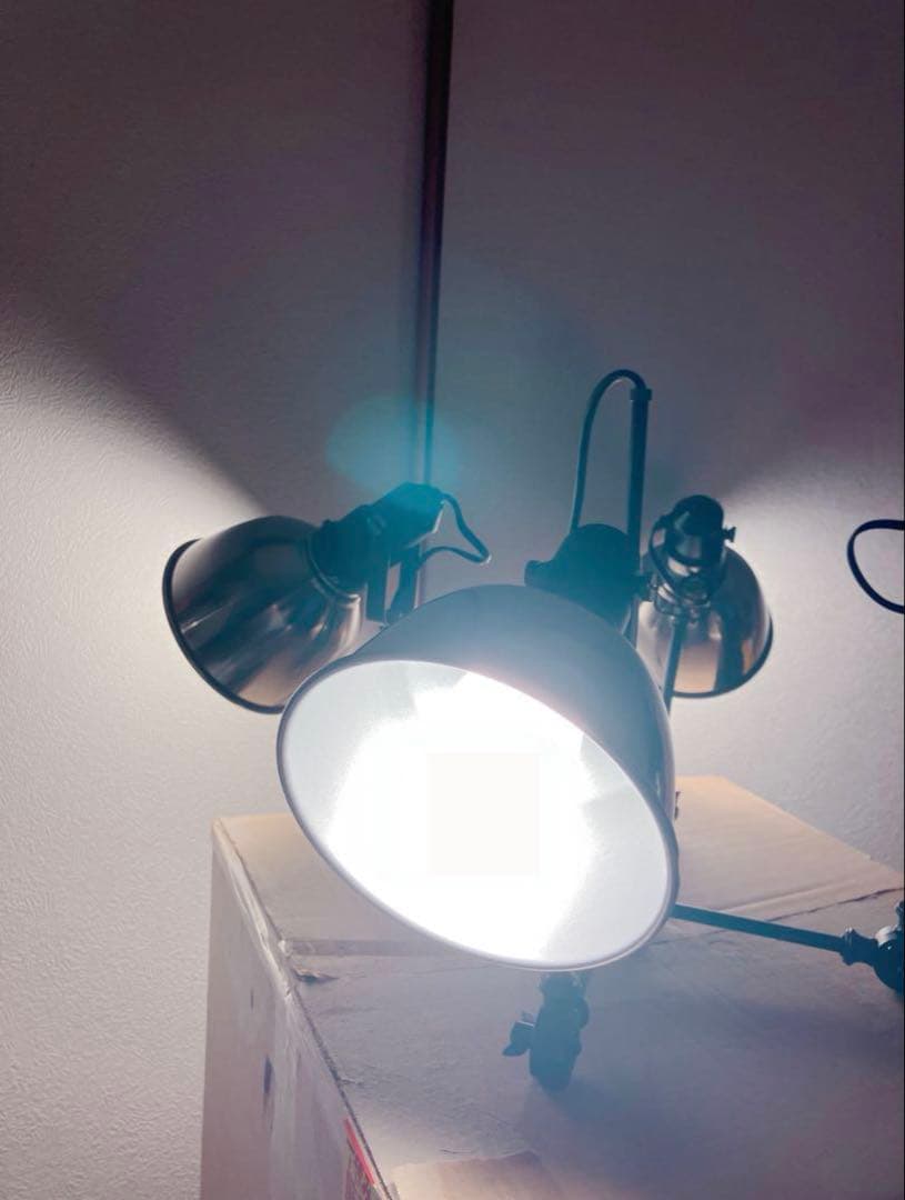 シルバー シーリングライト 4灯式