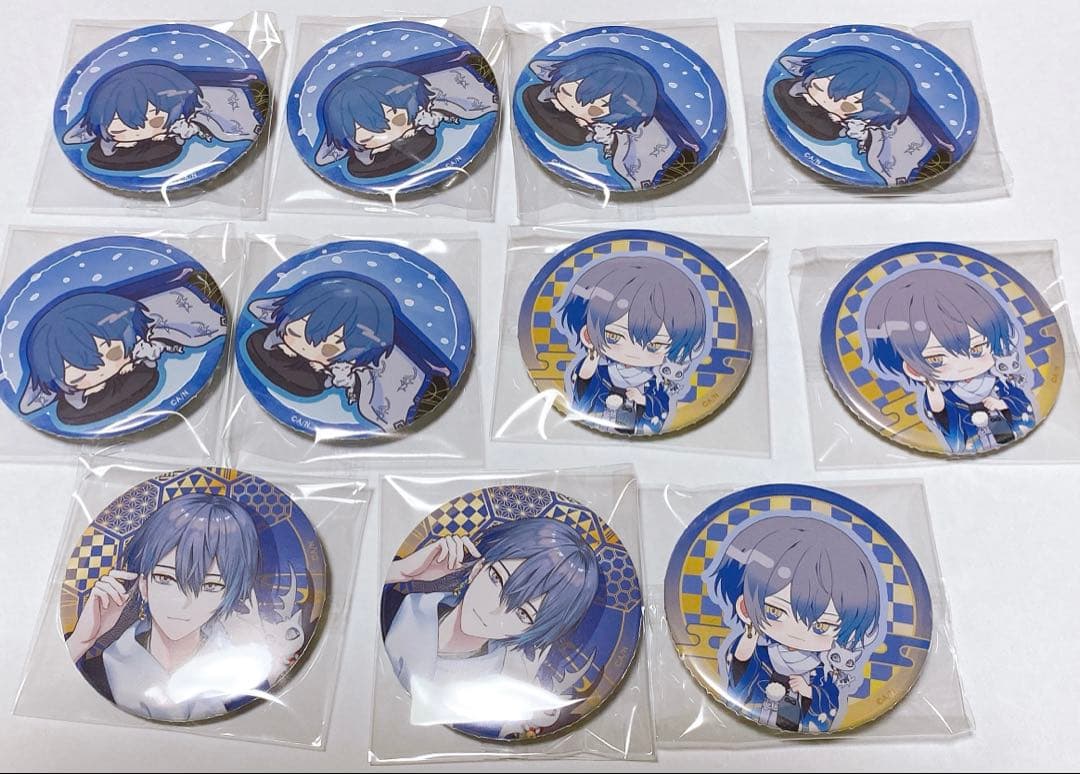 にじさんじ 小柳ロウ スイパラ 缶バッジ