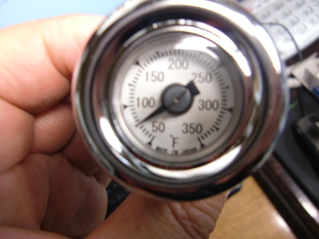 DS330031　オイルタンクゲージ油温計華氏表示　ショベルモデル