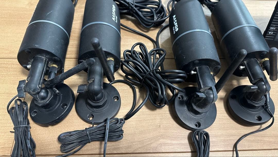 マスプロ WHC7M2 ワイヤレス防犯カメラ3台 ジャンク