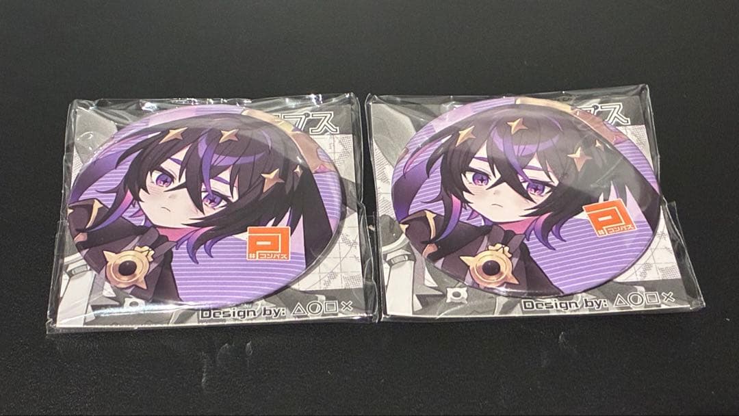 #コンパス 非売品缶バッジ コラプス