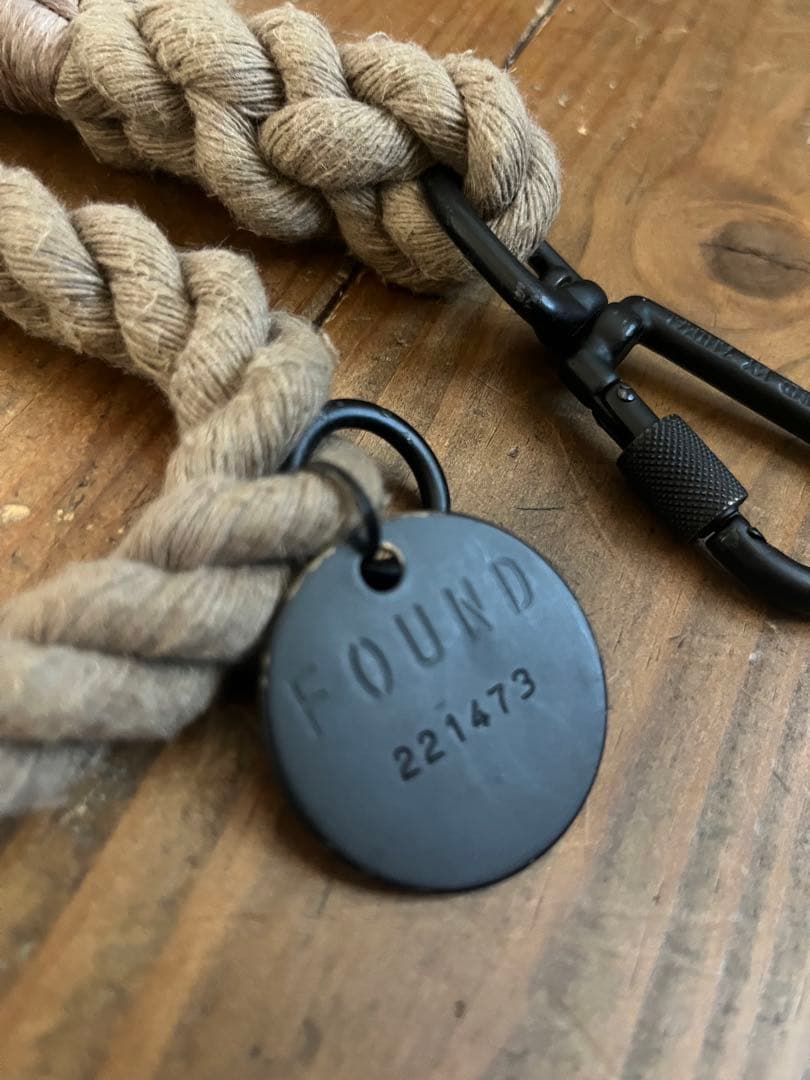 ◆FOUND MY ANIMAL 犬用ハーネス ロープリード 首輪 セットL