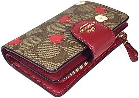 COACH 二つ折り財布/アップル.ミディアム コーナー ジップ ウォレット