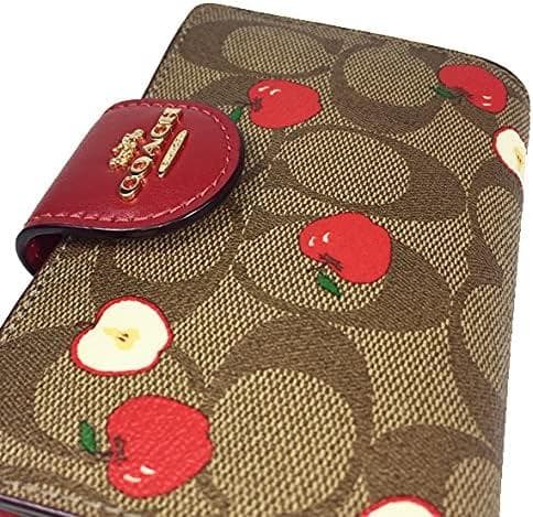 COACH 二つ折り財布/アップル.ミディアム コーナー ジップ ウォレット