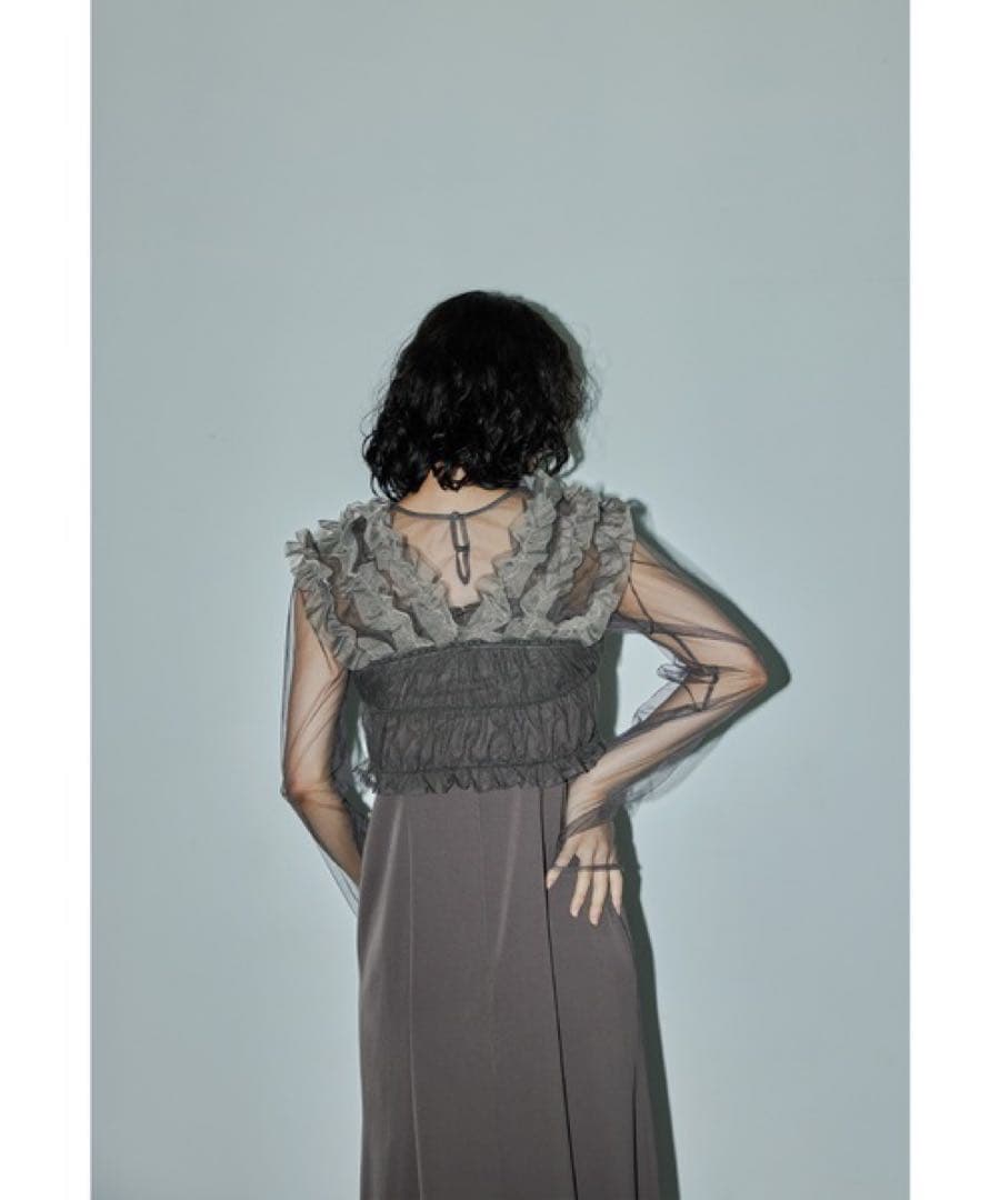 Mサイズ 3点セットMany wayフリルドレス ボレロ ブラウス セット