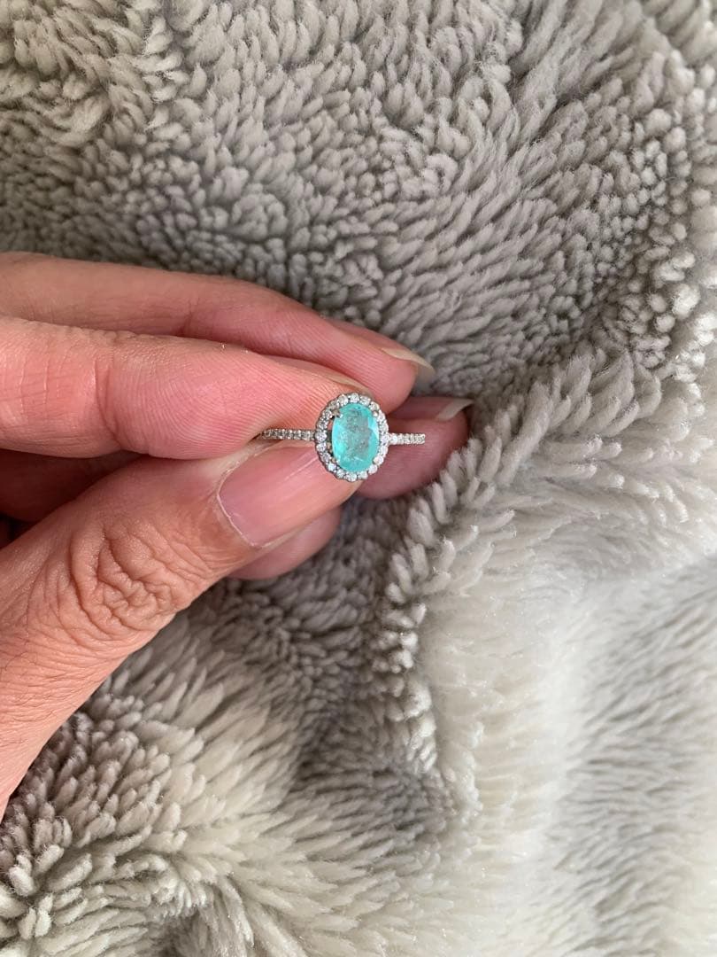 pt９００パライバトルマリンリング