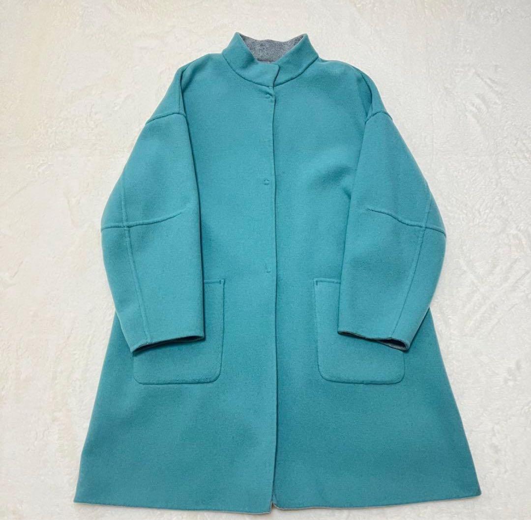 東風 美品 SIMPLICUTE リバーシブルコート フリー B.C