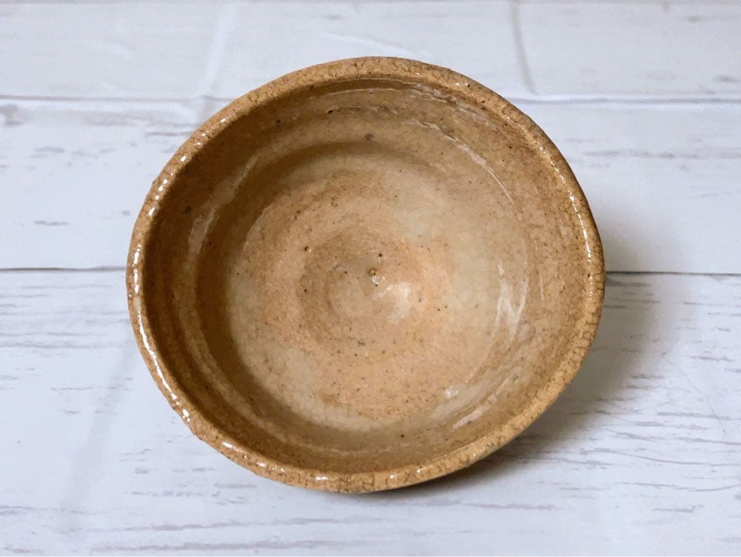 新品 武末日臣 井戸杯 ぐい呑 盃 酒器 李朝 桃山