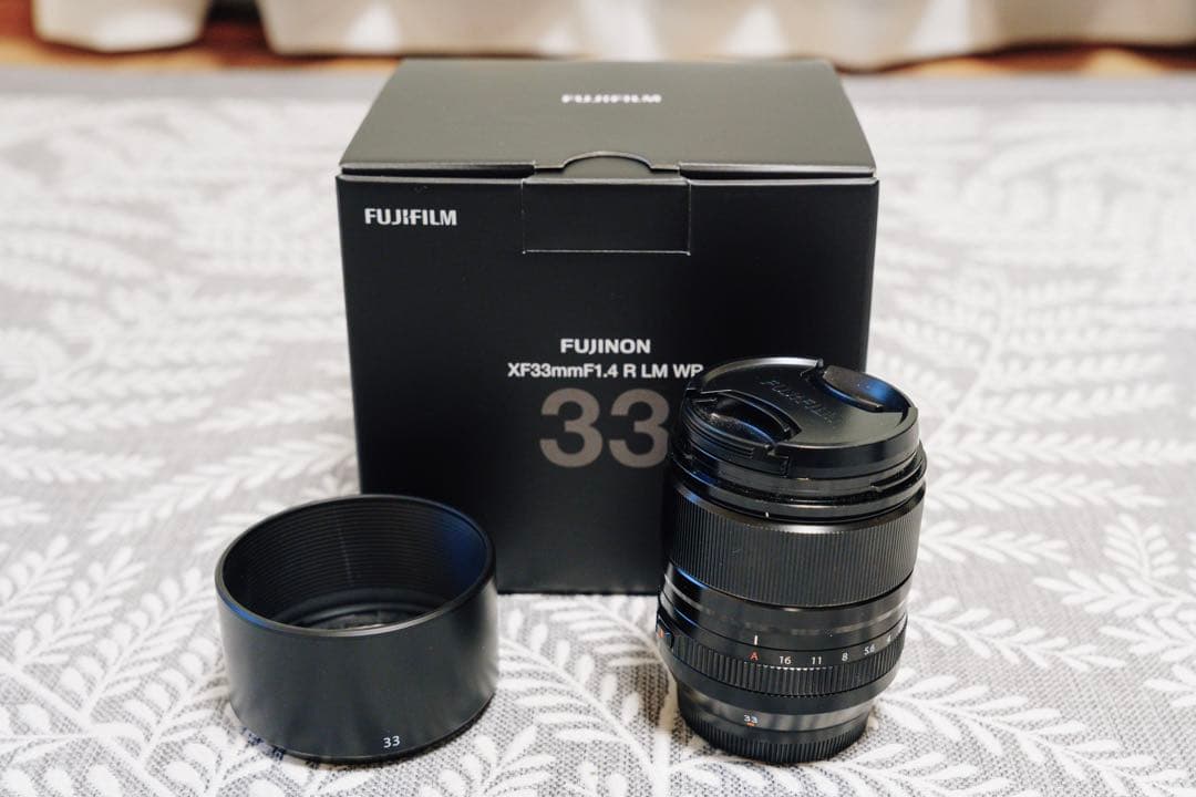 フジノンレンズ XF33mm f1.4 R LM WR