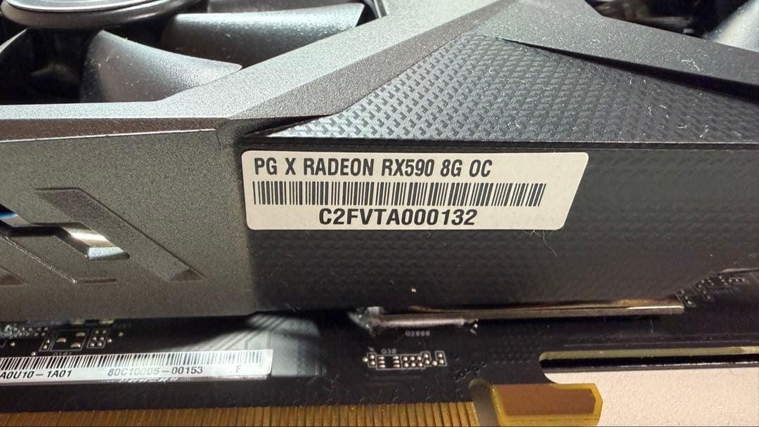 ASRock Radeon RX 590 8GB OC グラフィックボード