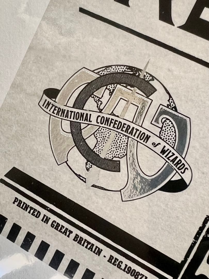 グリンデルバルド指名手配アートプリント　ハリーポッター　ミナリマアートプリント