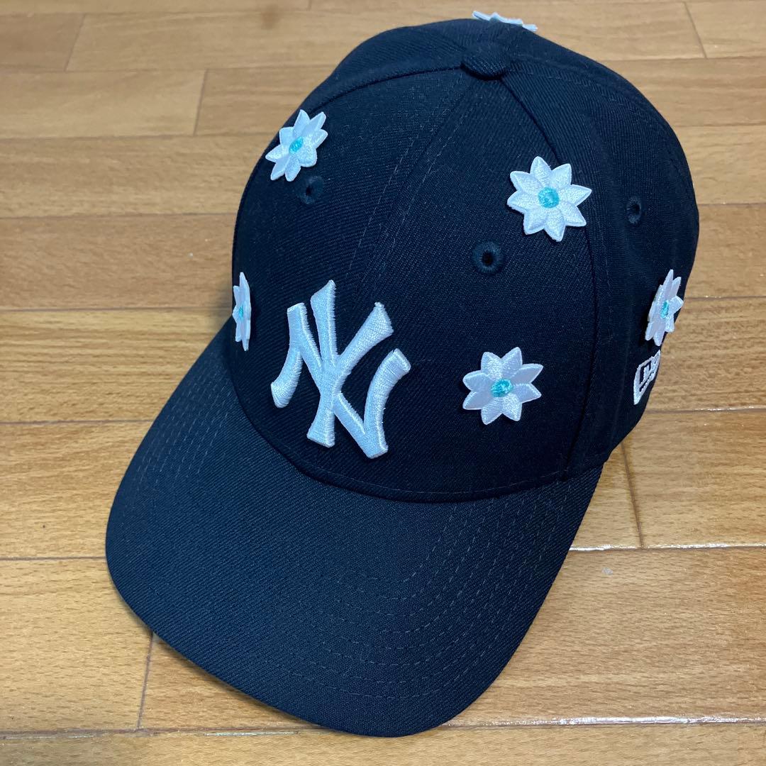 Nick Gear TF. 3D Flower Cap ネイビー×TFブルー