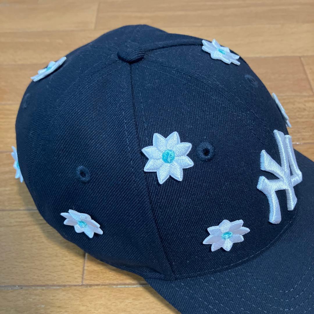 Nick Gear TF. 3D Flower Cap ネイビー×TFブルー