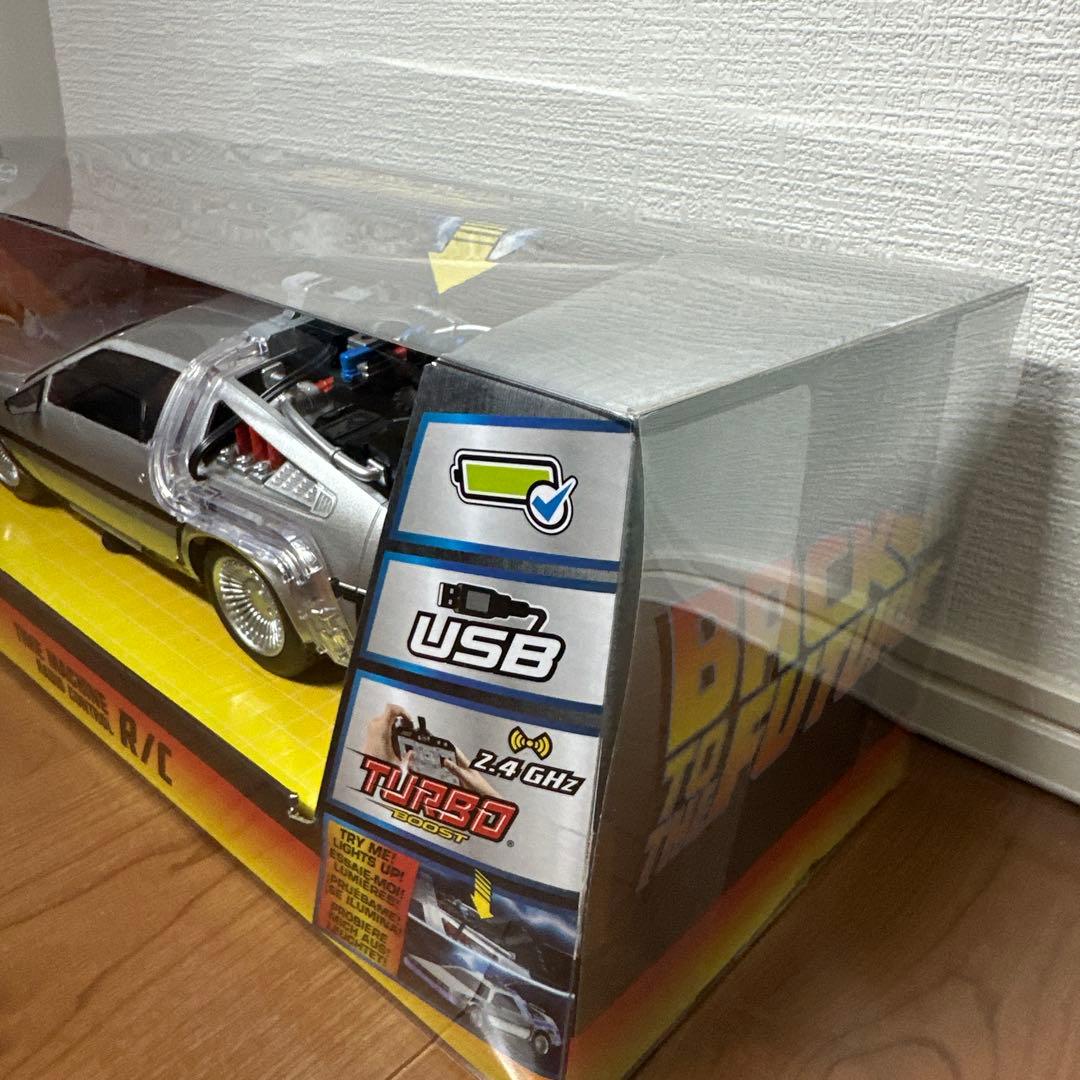 Jada Toys バックトゥザフューチャー 1/16 デロリアン ラジコン