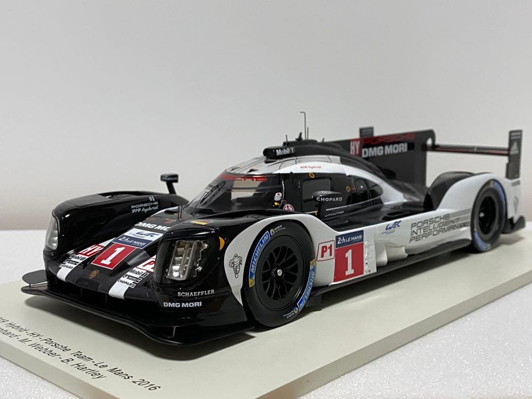 スパーク 1/18 ポルシェ 919 ハイブリッド ルマン 2016