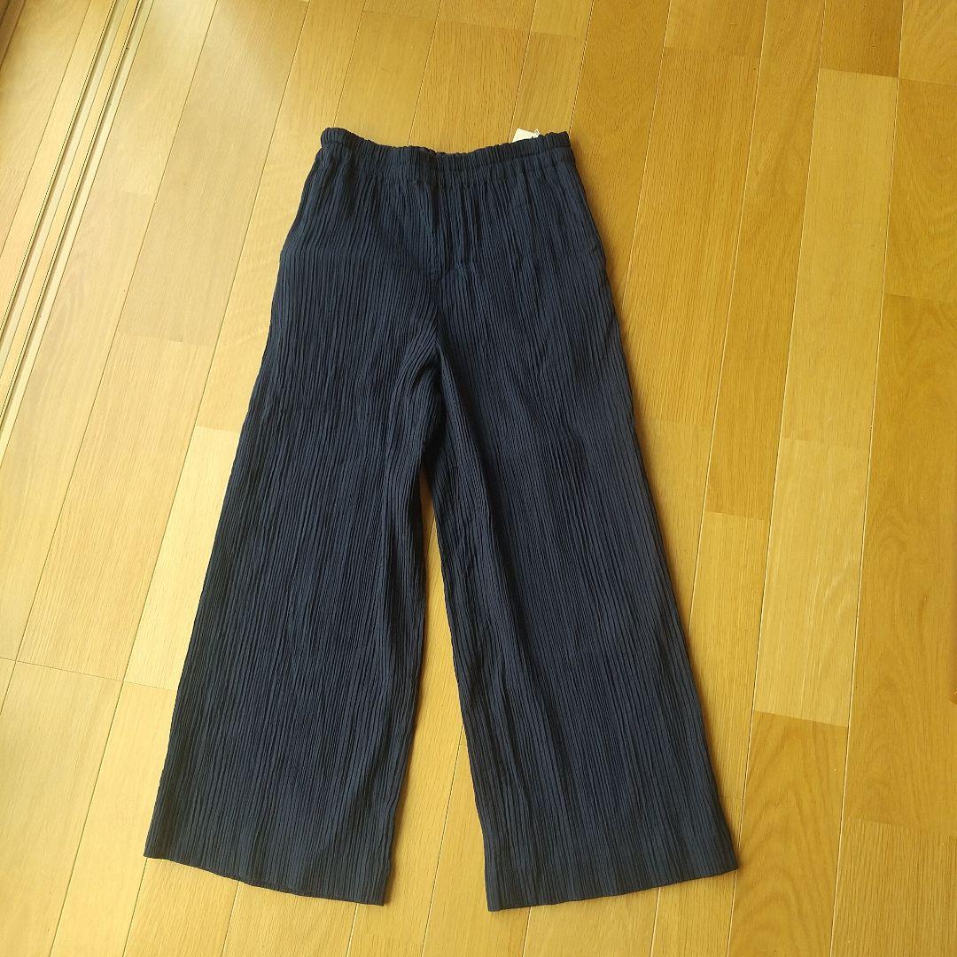 いろはす様　群言堂　登美　パンツ 紺色 綿98%