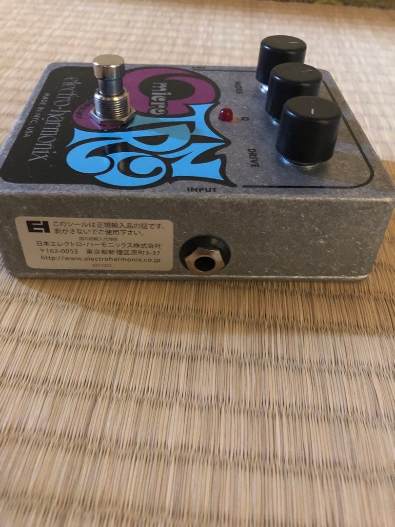 Electro-Harmonix micro Q-Tron ギターエフェクター
