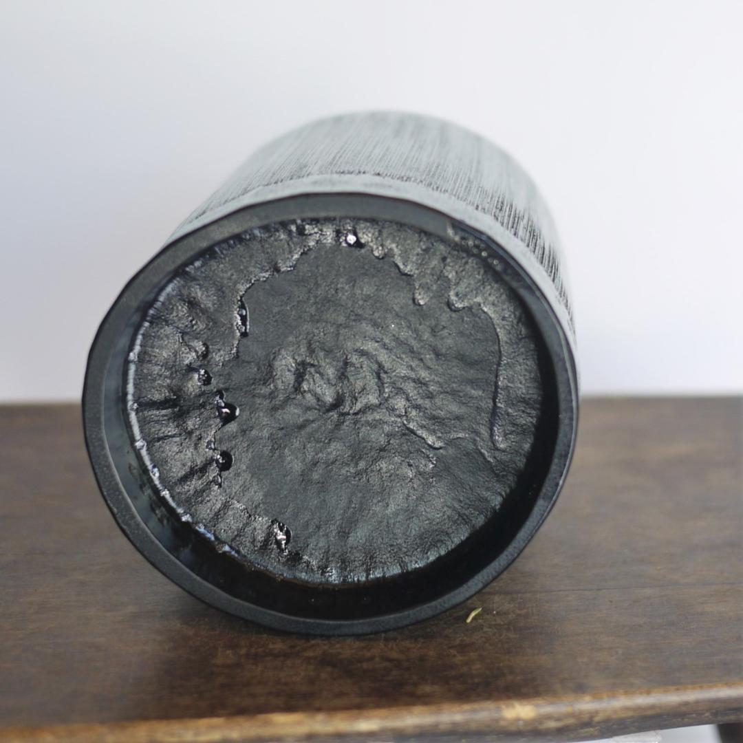 九州籃胎漆器　久留米九籃　竹細工花入れ　バスケット編籠　郷土民芸品　福岡