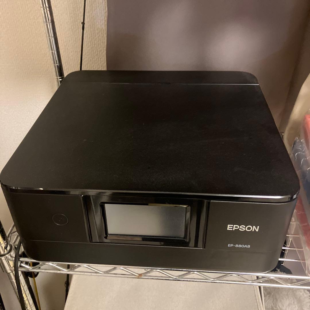 EPSON EP-880AB インクジェットプリンター ブラック