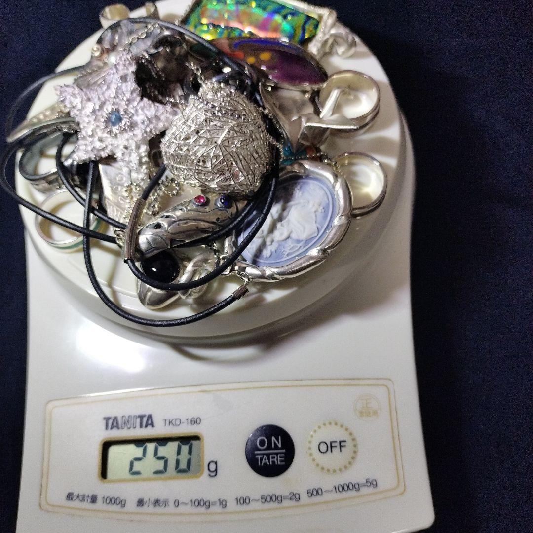 シルバーリングとペンダントセットハンドメイドまとめ売り