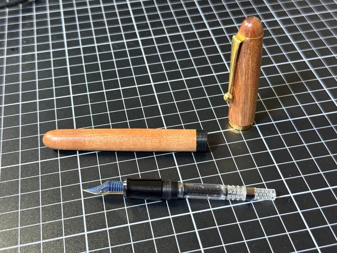 パイロット　カスタムカエデ14k 万年筆　F