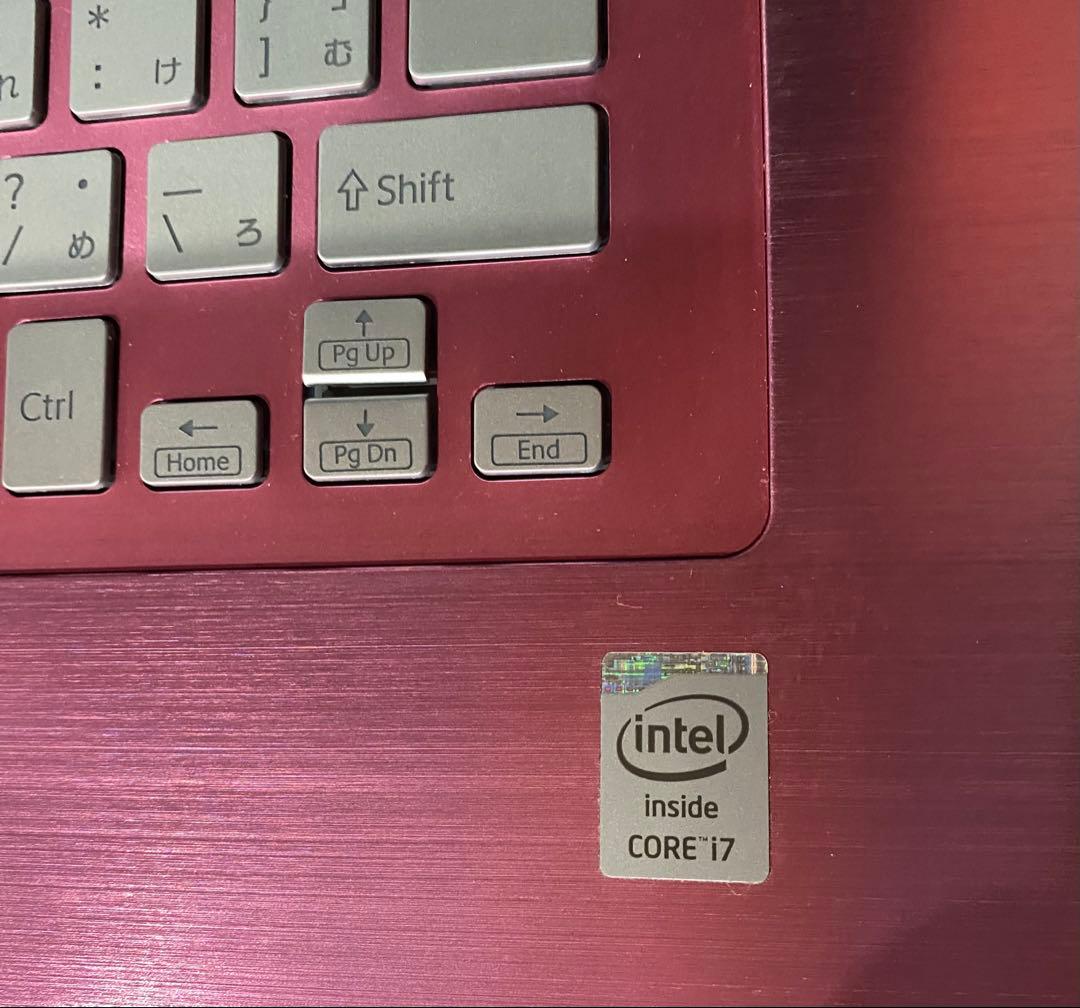 SONY VAIO ノートパソコン ピンク SVF15N18DJP