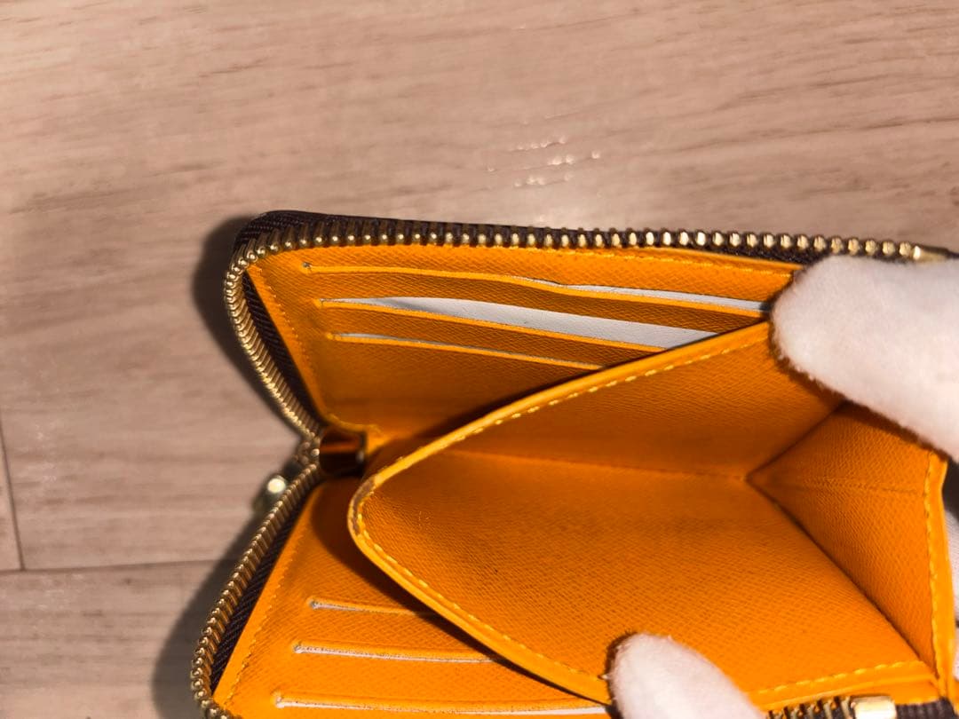 【美品】Louis Vuitton モノグラム ポルトフォイユノアコンパクト