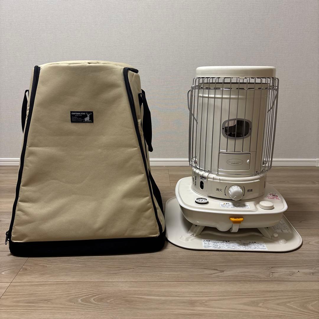 2024年式コロナ石油ストーブ　キャプテンスタッグ収納袋付き説明書あり