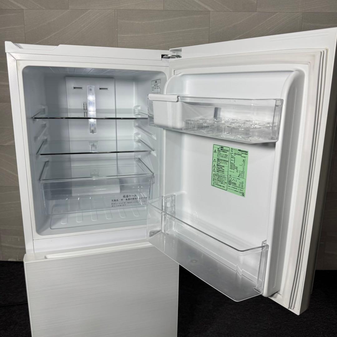 Hisense 冷蔵庫 134L 2020年製 ガラスパネル 格安 d4987