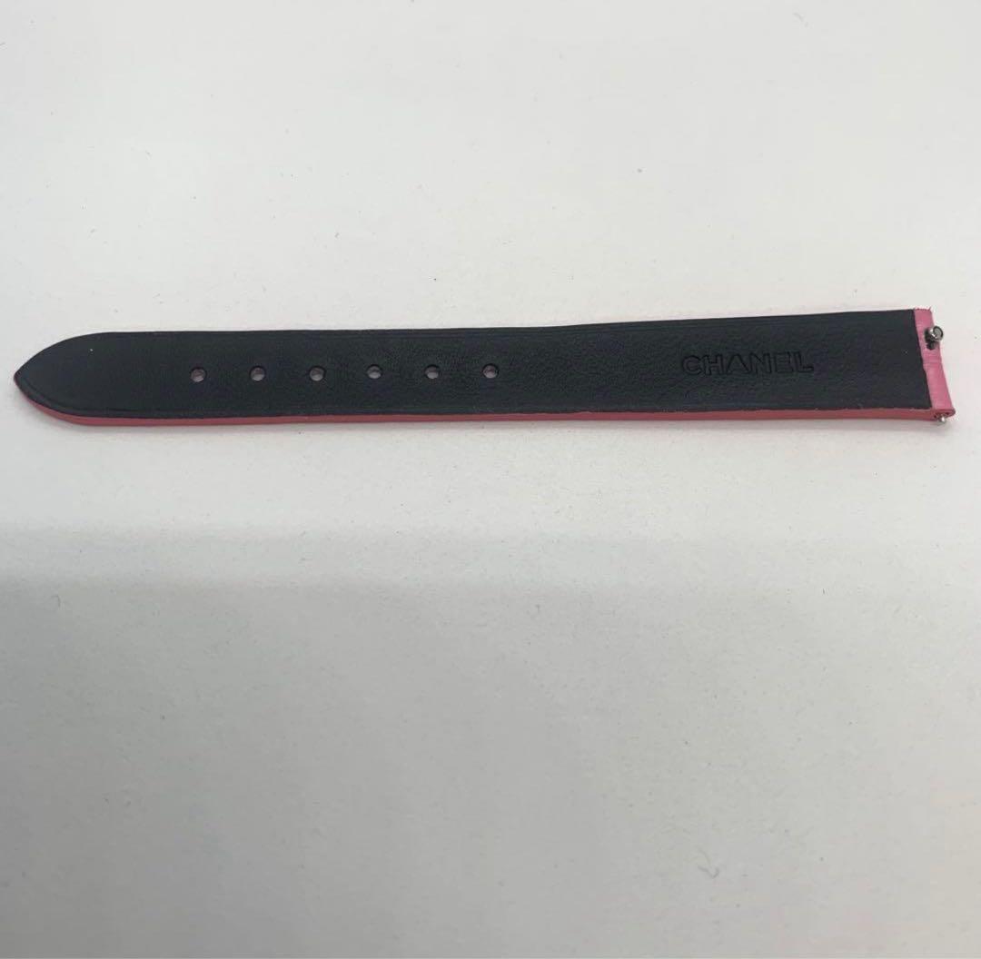 CHANEL ピンク レザー　シャネル 替えベルト ボーイフレンド H6724
