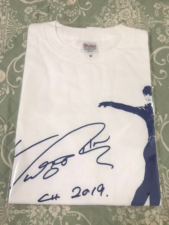 kose雪肌精キャンペーン 羽生結弦選手Tシャツ