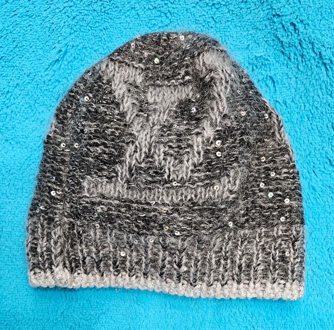 LOUIS VITTON ルイヴィトンスパンコールビーニーモノグラムニット帽