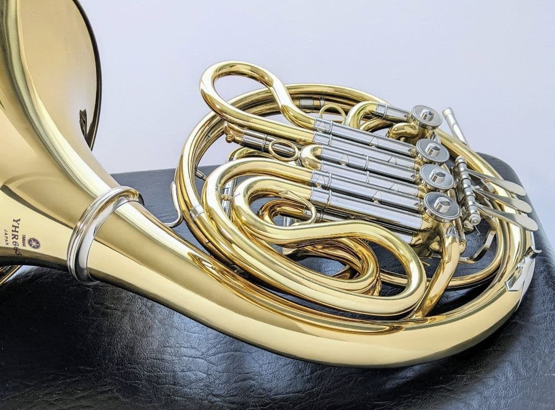 【美品】ホルン ヤマハ フルダブル YHR663(プロモデル)