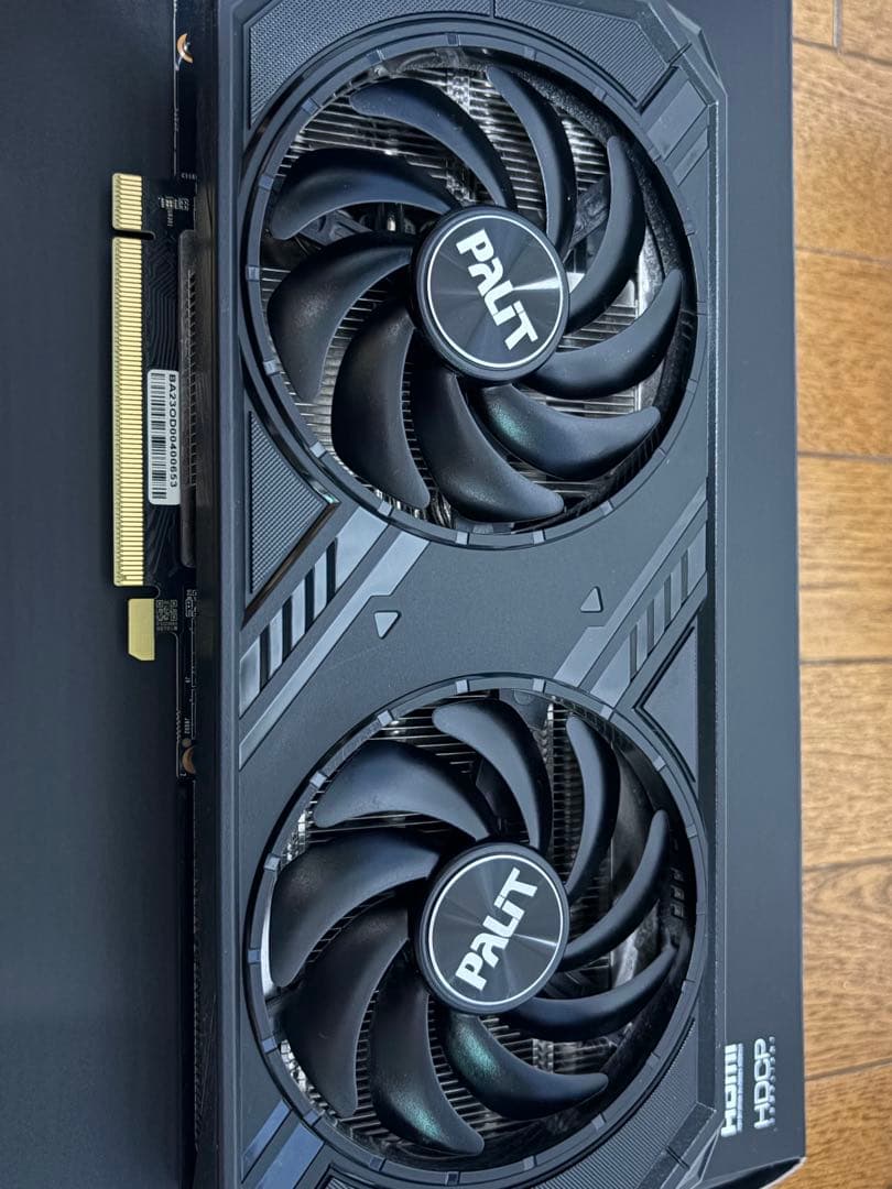 グラフィックボード・グラボ・ビデオカード PALIT GEFORCE RTX 4070 12GB
