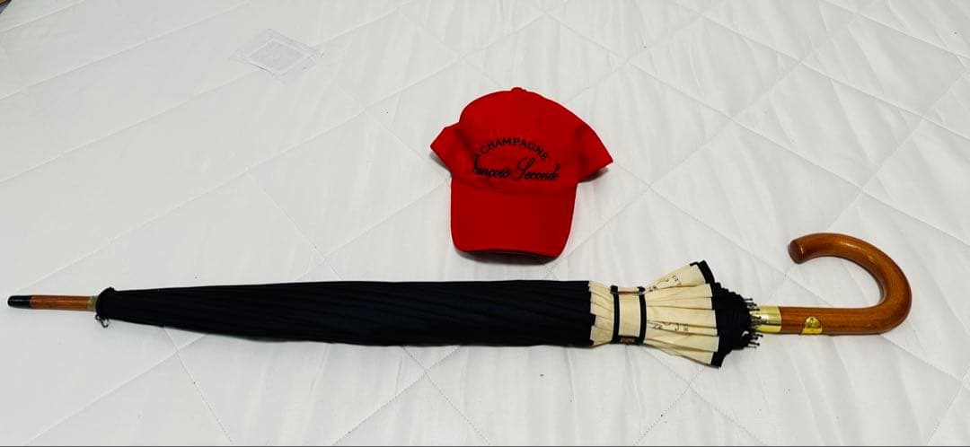 シャンパーニュ・フランソワ・スコンデ・ゴルフ傘＆キャップセット