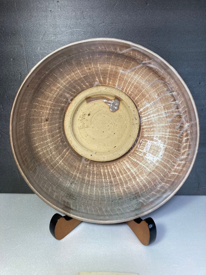 唐津焼　太閤三ノ丸窯　江口宗山　三島唐津皿