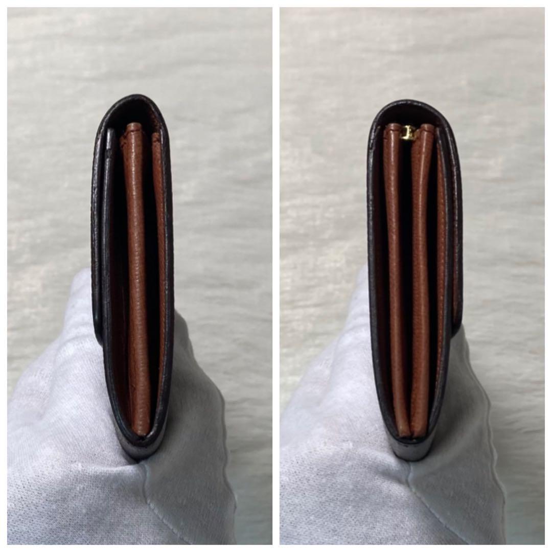 LOUIS VUITTON ヴィトン　長財布　クレディ　二つ折り　財布　茶色