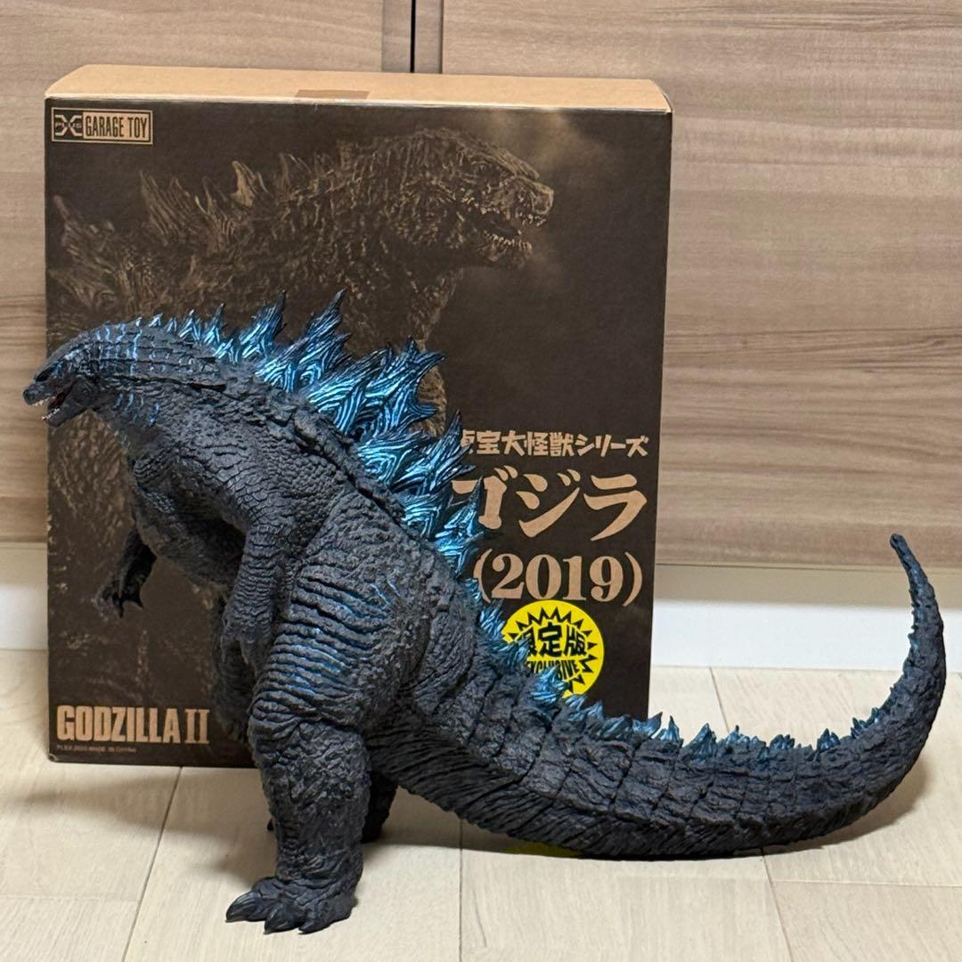 【LED発光不良・リペイント済み】東宝大怪獣 ゴジラ(2019) 少年リック限定