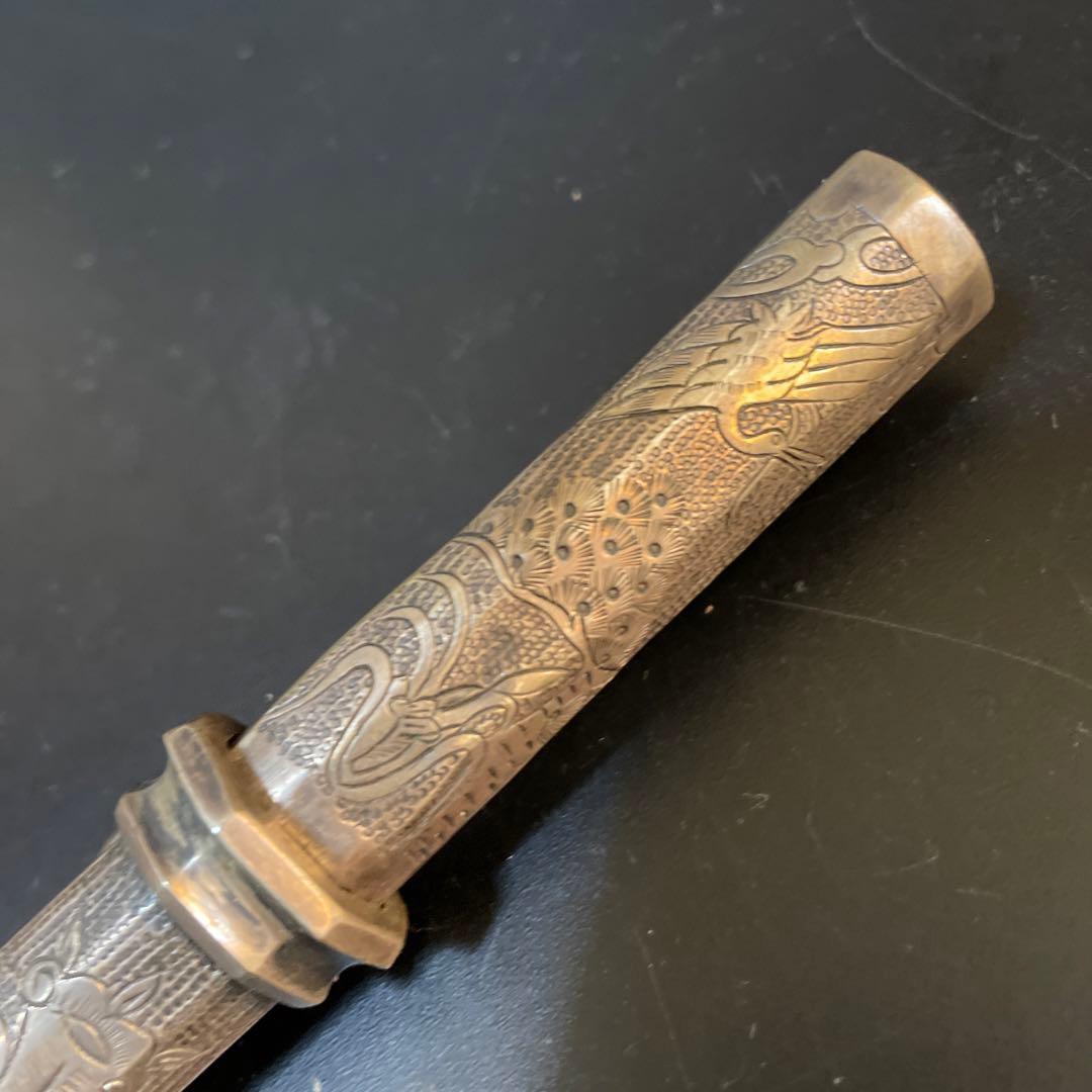 時代　李朝　超銀　銀箸ペーパーナイフ　銀箸ナイフ