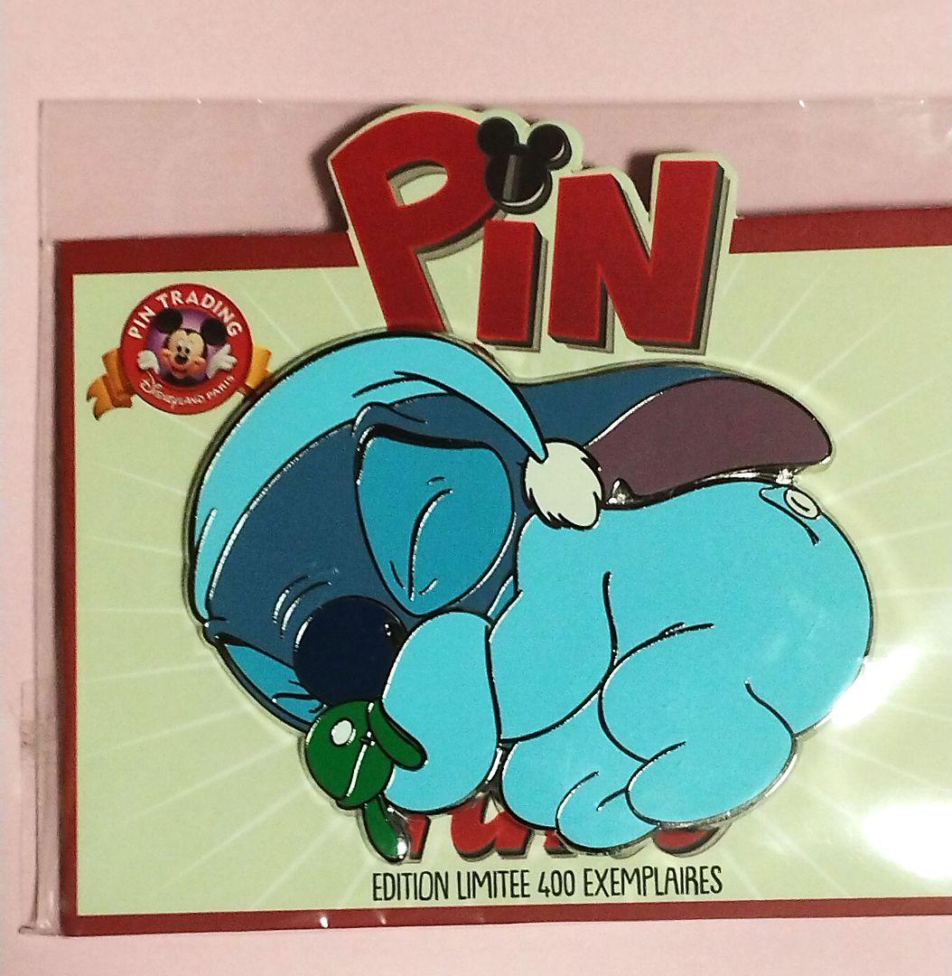 パリディズニー　ピンバッジ　スティッチ　Limited 限定　PTT ピンバッチ