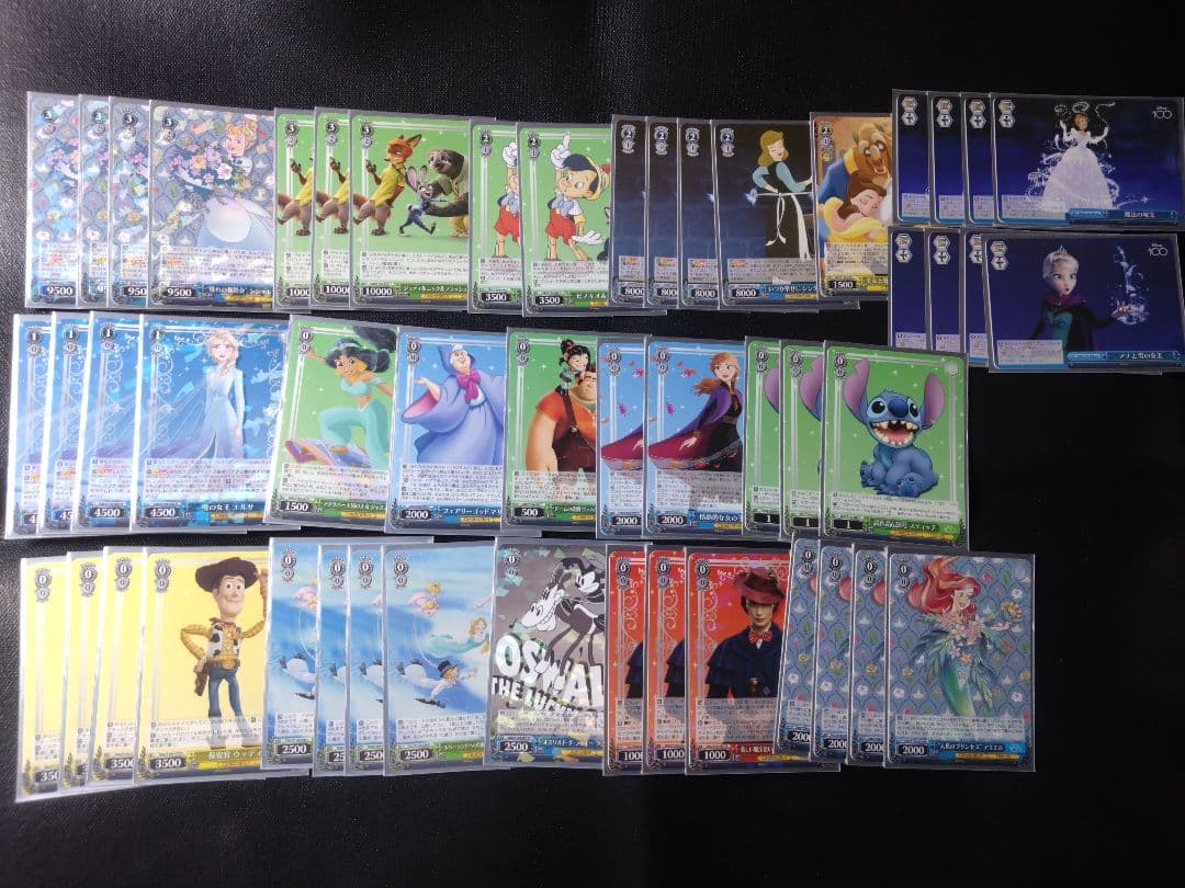 引退品ヴァイスシュヴァルツ ウマ娘デッキ7個+ディズニーデッキ セット