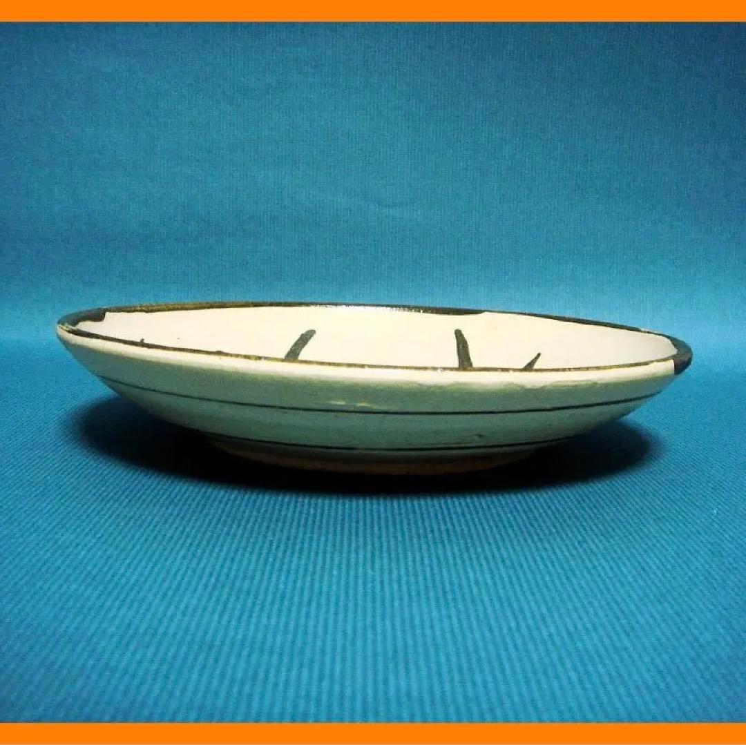 279『瀬戸 歌舞伎 隈取 皿』　/骨董品 古美術 アンティーク 古玩