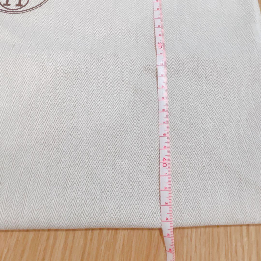 未使用品 HERMES 保存袋 巾着 44.5×45.5 タグ付